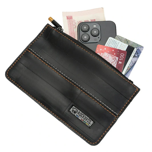 Sustainable Eco-Friendly Recycled Tire Bike Wallet 0.7L ROAD TO SKY