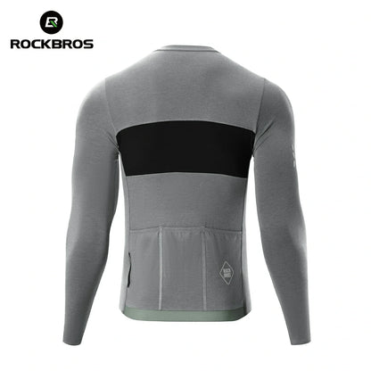 Men‘s Cycling Jersey Breathable Tencel Wool