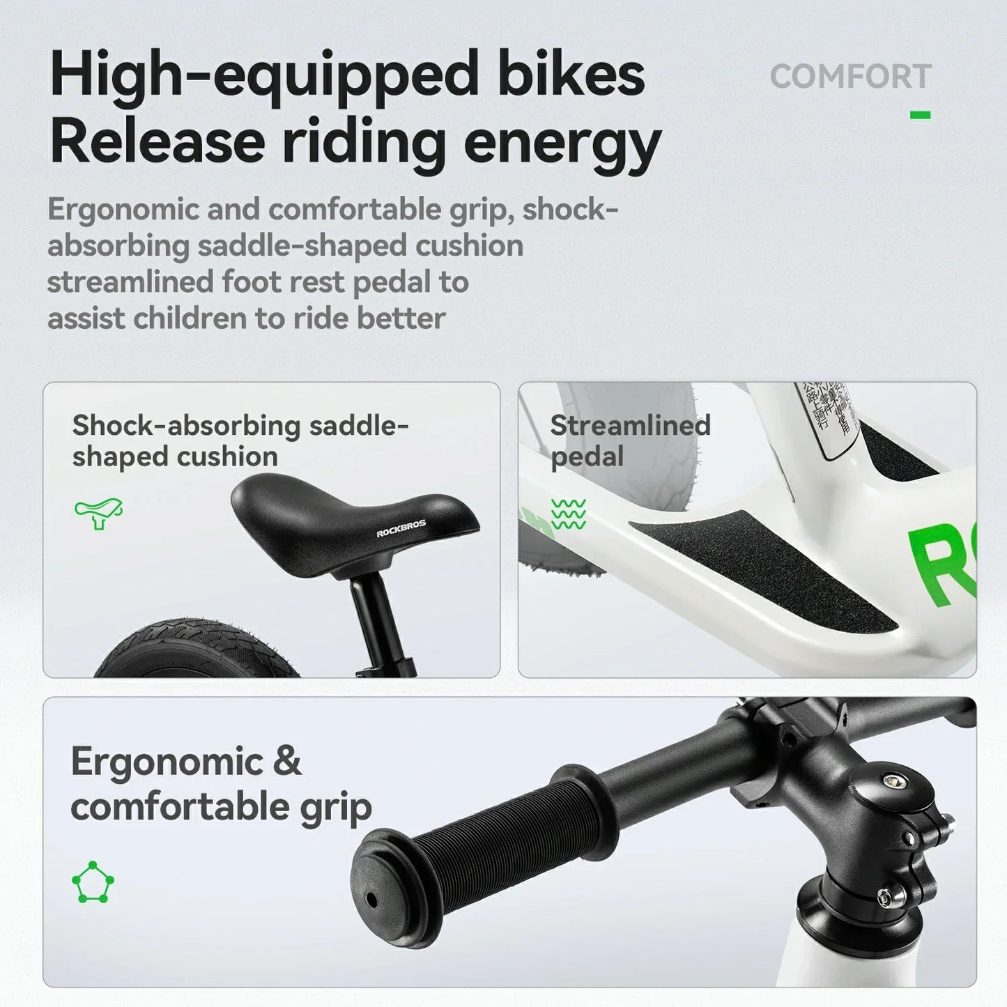 Triumph 12-Inch Kids Balance Bike
