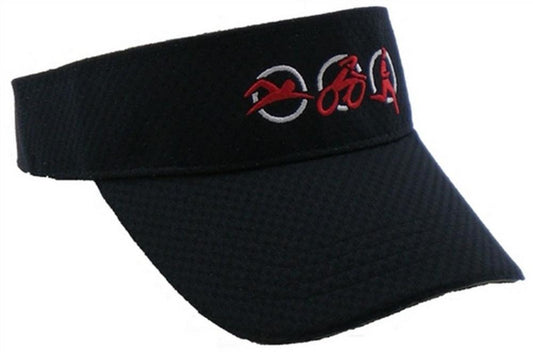 Gizmo Triathlon Running Visor - Black