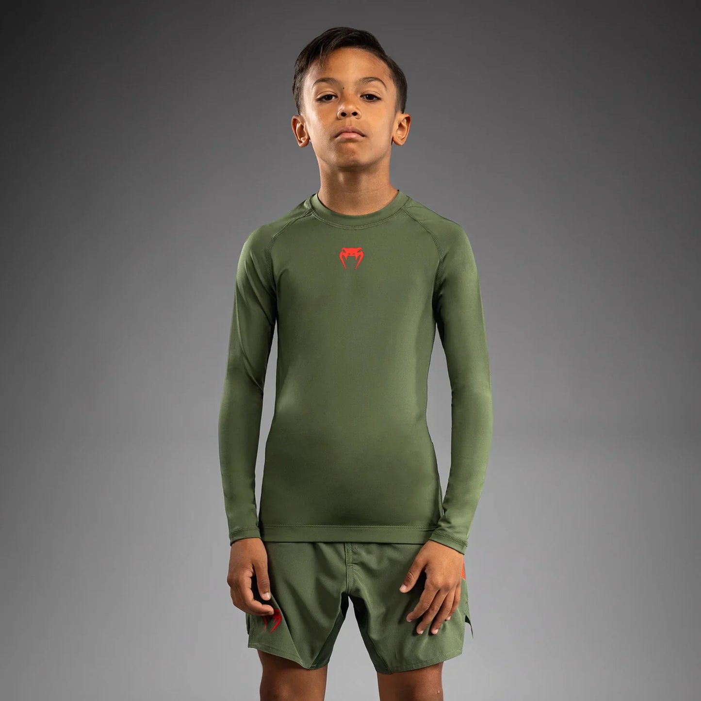 Venum Contender Kids Rash Guard - Long Sleeve