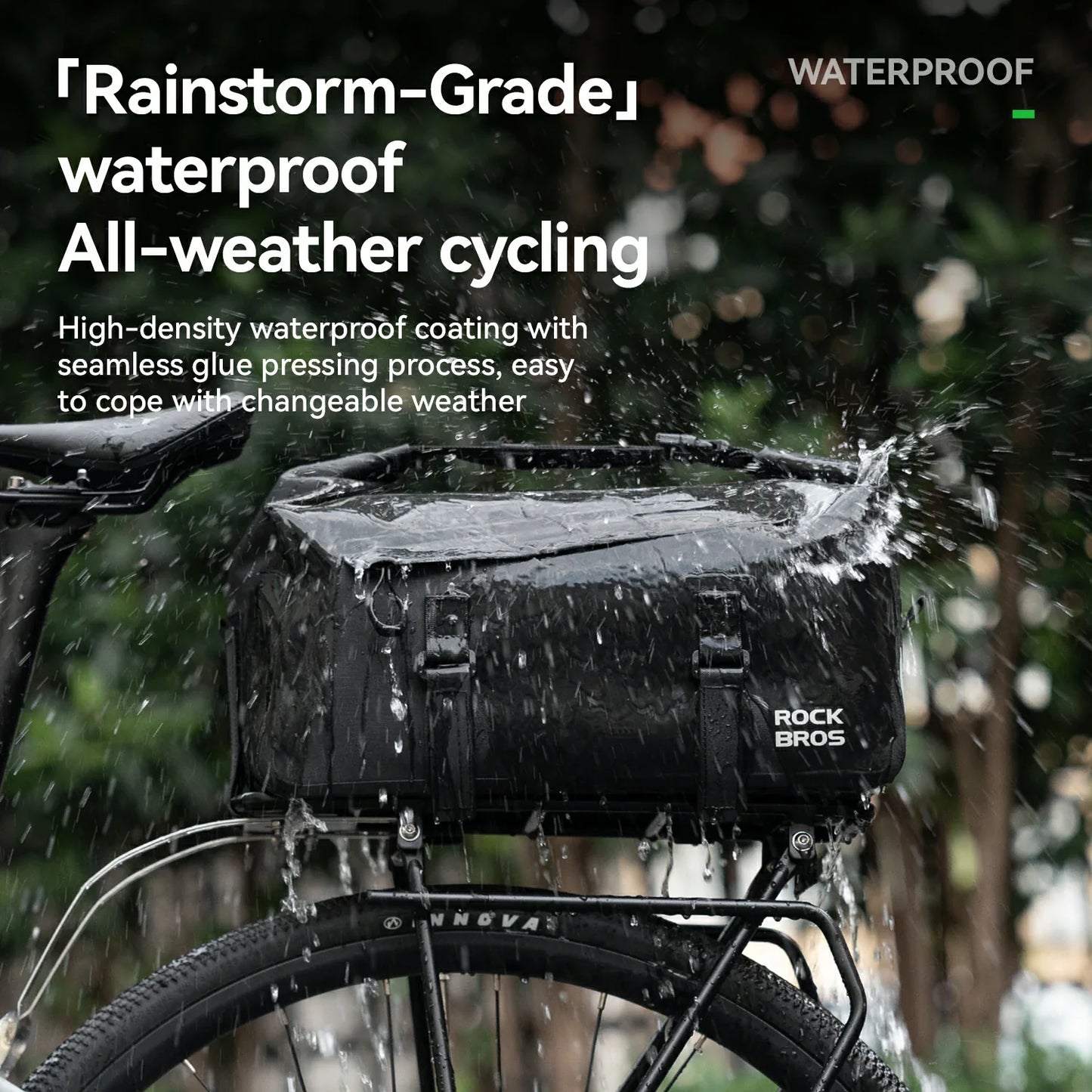 Waterproof 16L Rack Bag Rear Seat