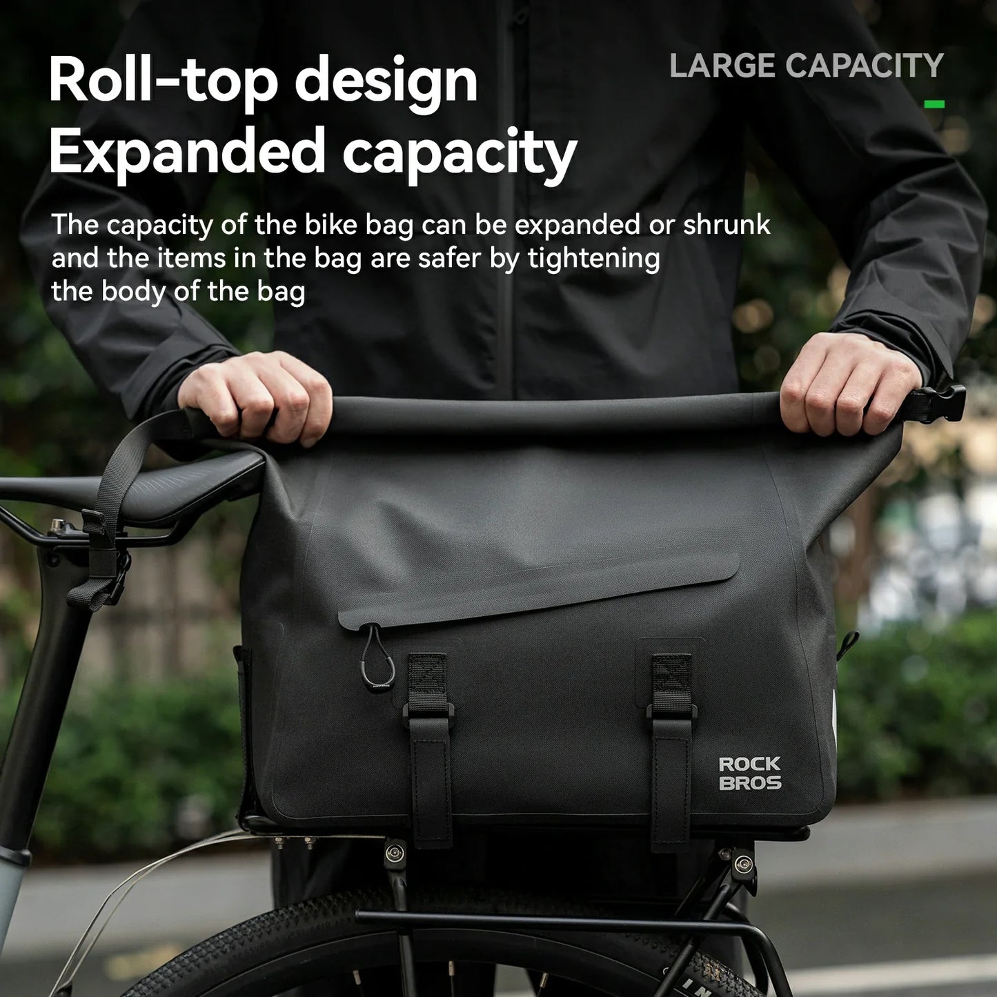 Waterproof 16L Rack Bag Rear Seat