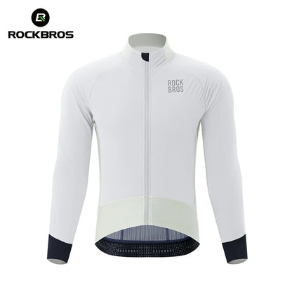 Winter Cycling Jacket Double-Layer Thermal Fleece