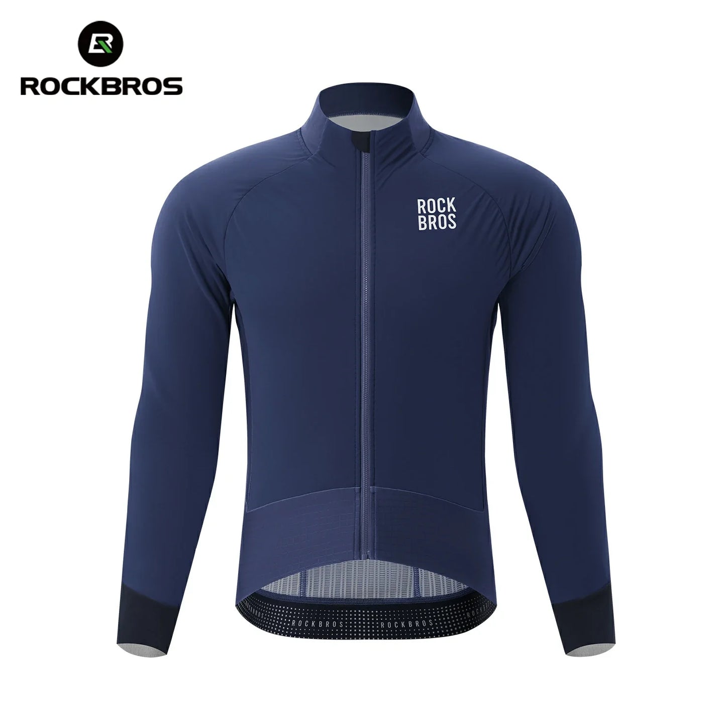 Winter Cycling Jacket Double-Layer Thermal Fleece